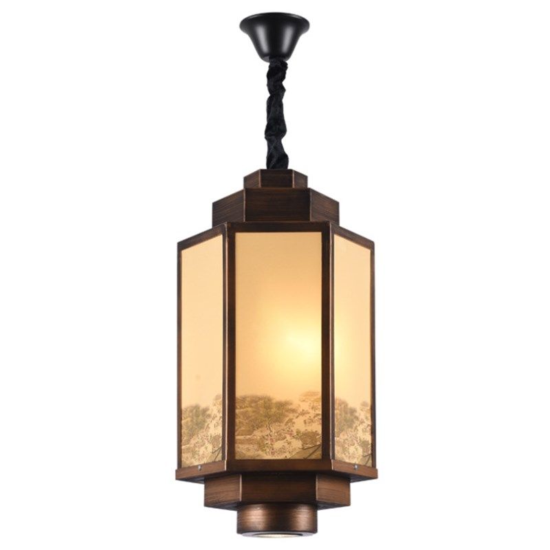 哈美新古典吊灯中国风餐饮火锅店灯笼宫灯宋代美学吊灯定做LOGO,淘宝优惠券,粉丝福利购,淘宝优惠卷