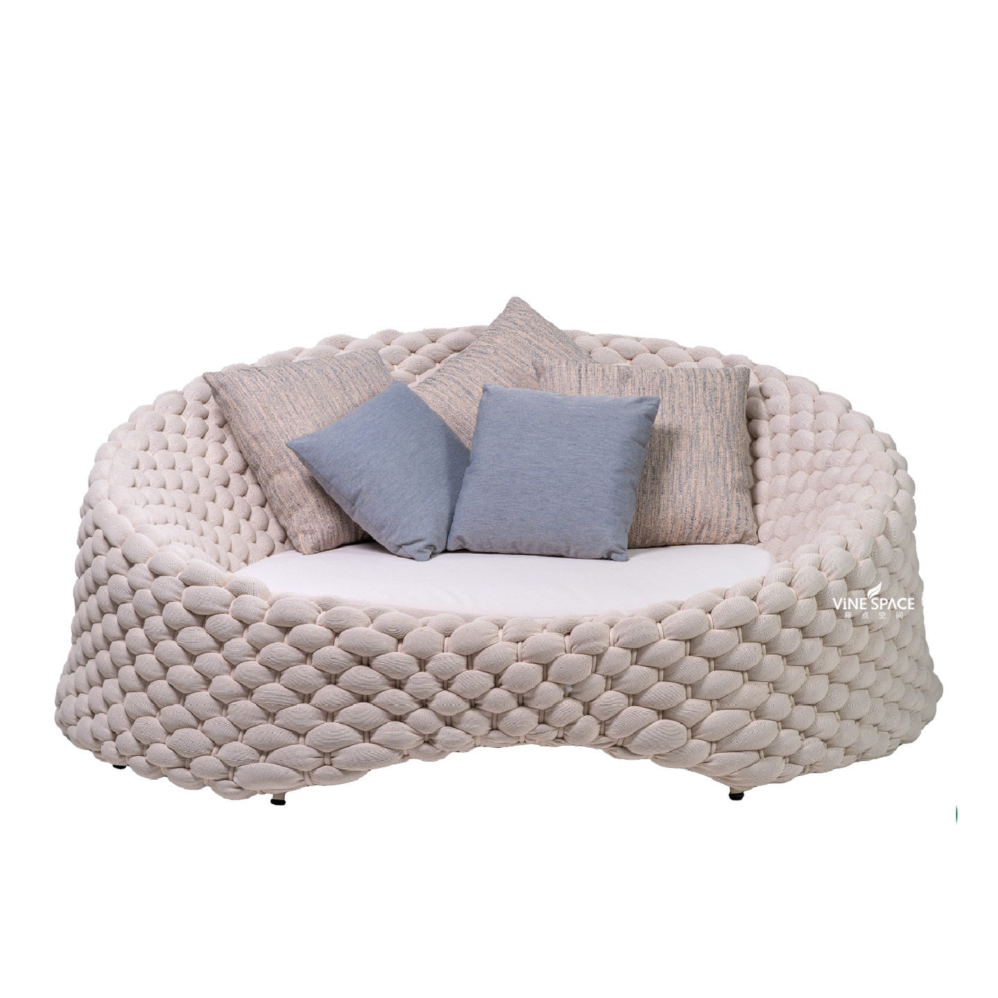 户外躺床室外庭院花园别墅酒店民宿泳池露台藤编单人懒人沙滩椅,淘宝优惠券,粉丝福利购,淘宝优惠卷