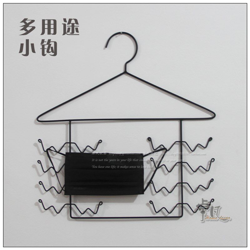 欧式金属衣架成人内衣展示架防滑衣挂F衣撑家用多功能收纳多用晾 - 图2