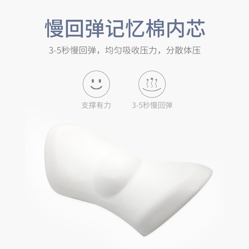 汽车腰靠护颈头枕车用腰靠公室椅子座椅腰P枕靠枕车载腰垫靠垫 - 图1