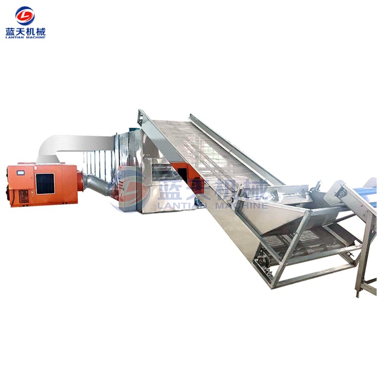 金古榄烘干设备 连续式九莲子地蚕全自动干燥机 网带金果榄烘干机 - 图3