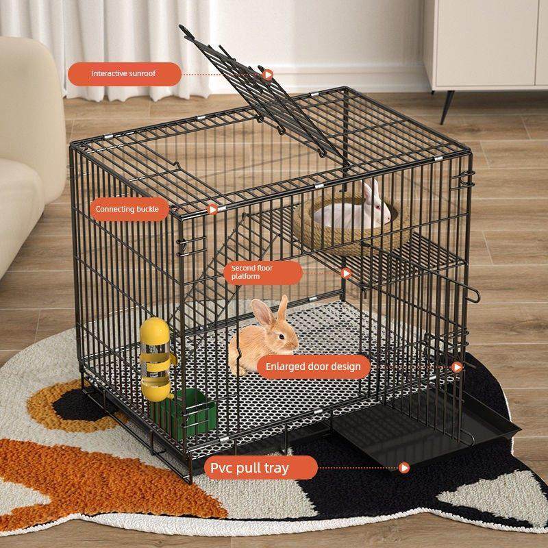 家兔笼室内专用矮兔大兔笼巢豚鼠豚鼠大空间宠物屋,淘宝优惠券,粉丝福利购,淘宝优惠卷