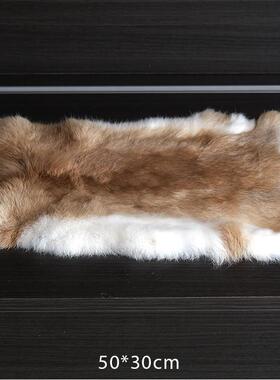 【兔毛桌垫】样板间化妆台衣帽间兔毛桌垫子轻奢地毯摆件托 托盘