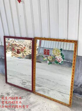 七八十年代老式全身镜覆古怀旧家俱老物件装饰品摆件影视道具