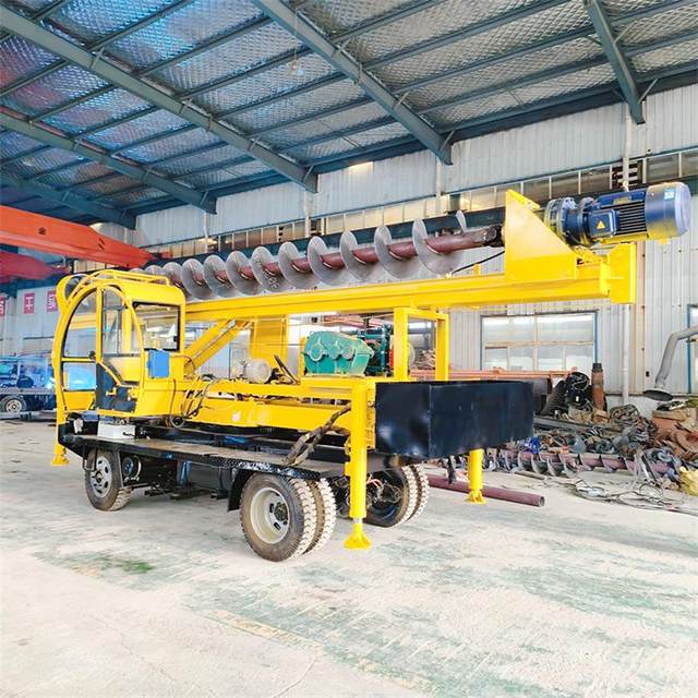 Shipping on the same day Wheeled foundation pile driver Easy to operate and diverse styles Intelligent wheeled foundation pile driver