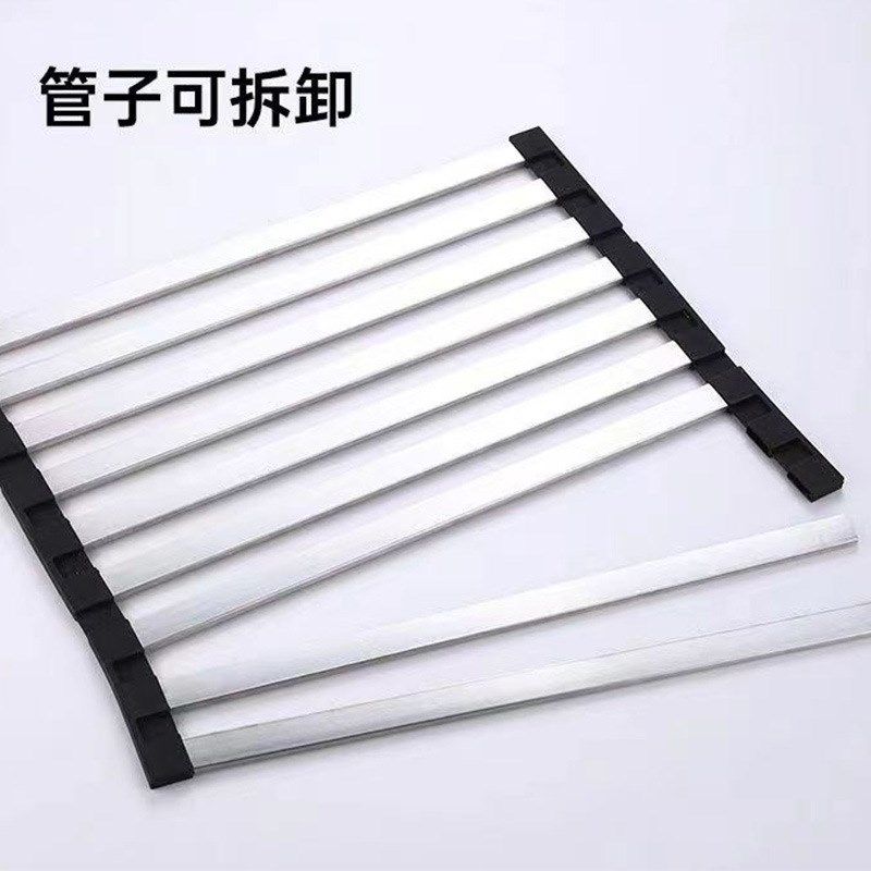 厨房水槽沥水架304不锈钢可折叠洗菜盆滤水卷帘水池沥水篮置物架,淘宝优惠券,粉丝福利购,淘宝优惠卷