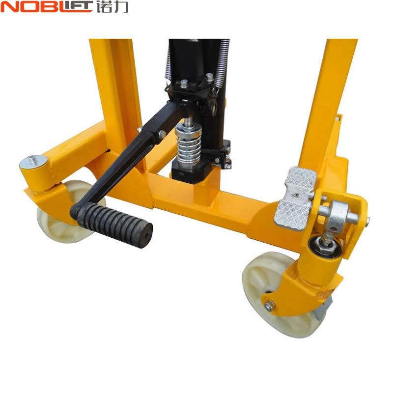 手动堆高叉车液压升高升降托盘铲车SFH1.5吨1.6米2.5M堆垛机 - 图3