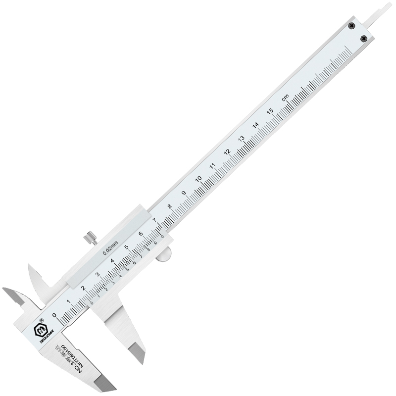 德国美耐特®不锈钢游标卡尺高精度工业级家用文玩油标深度尺300mm - 图0