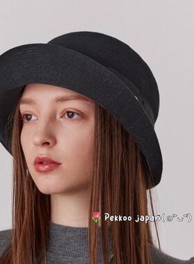Chapeau d' O 253060203  蝴蝶结 可爱 百搭圆顶渔夫帽 盆帽