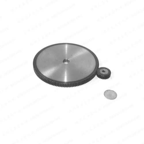 1模齿轮传动小齿轮12-140齿直齿轮精密齿轮1M圆柱钢齿轮齿轮齿条 - 图3