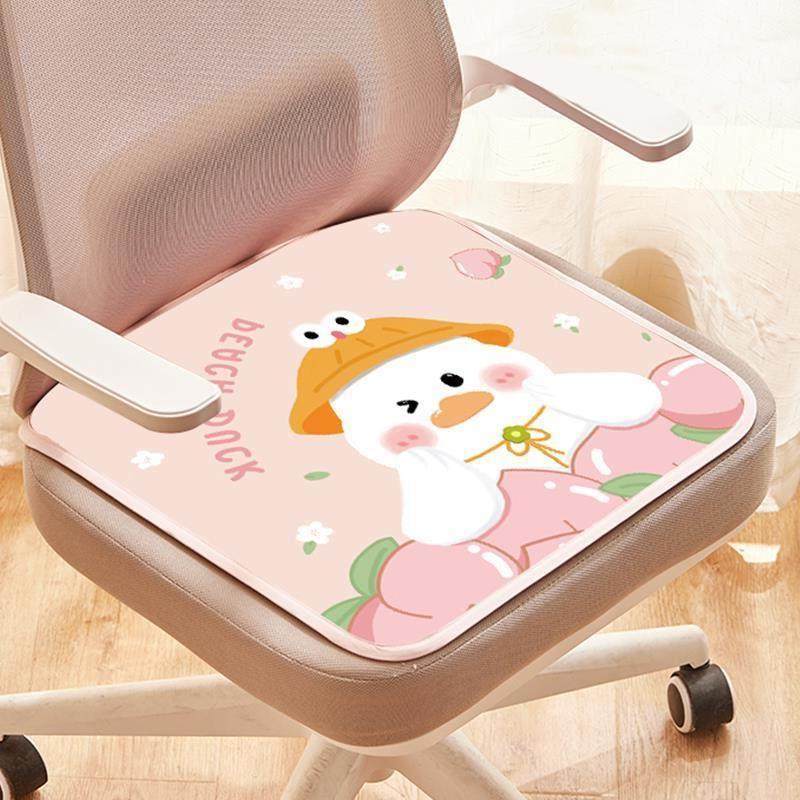 凉席坐垫冰丝夏季椅子凉垫办公室久坐透气屁垫汽车卡通垫子座椅垫,淘宝优惠券,粉丝福利购,淘宝优惠卷