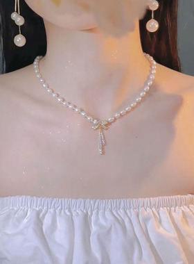 2022新款小众设计高级感珍珠项链