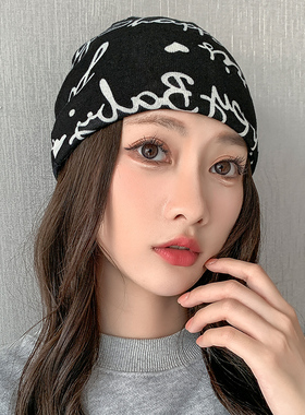 黑色百搭风多功能秋冬季男生帽子