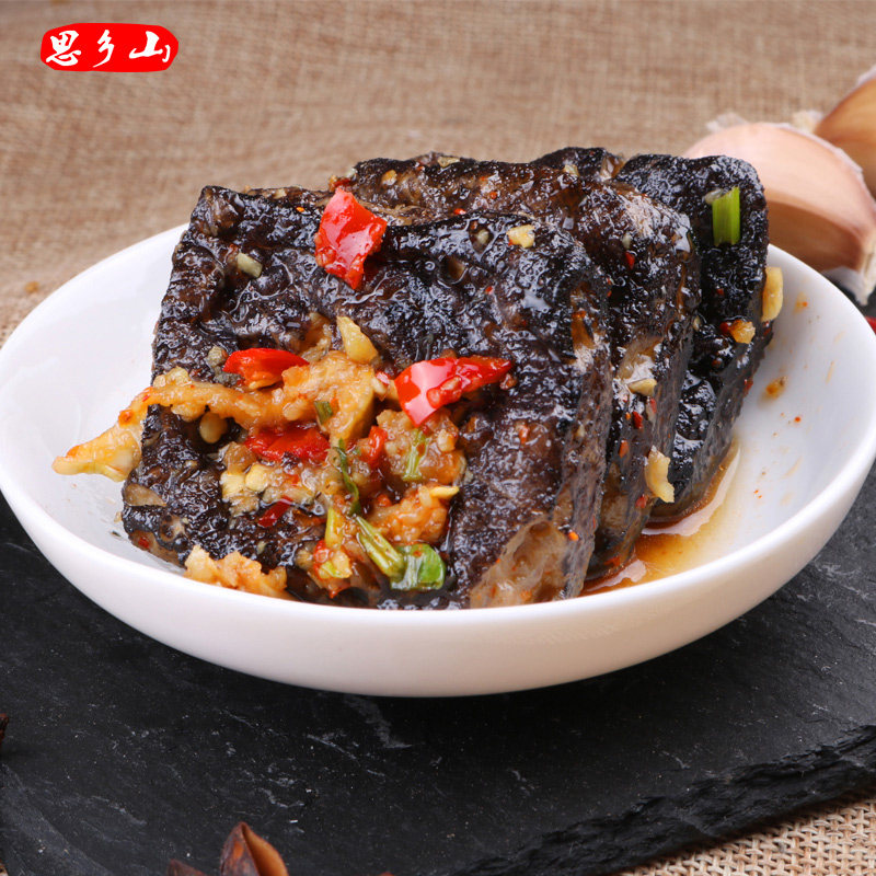 长沙臭豆腐油炸湖南传统500g 博宇食品臭豆腐
