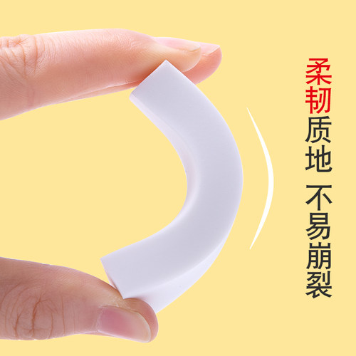 晨光文具橡皮擦小学生擦得干净4B儿童像皮象皮不易留痕白色考试橡皮 - 图1