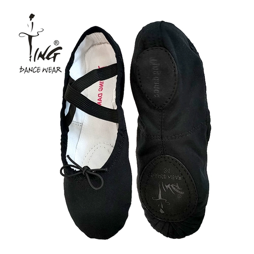 Chen Ting Ballet Shoes Dance Soft Bottom Pink Canvas тренировочная обувь йога кошачья кот