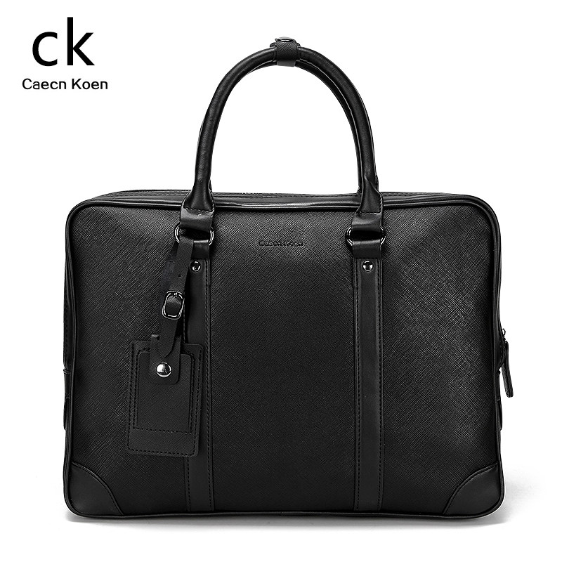 手提包男真皮公文包商务男士包包 琉璃苣箱包男士包袋