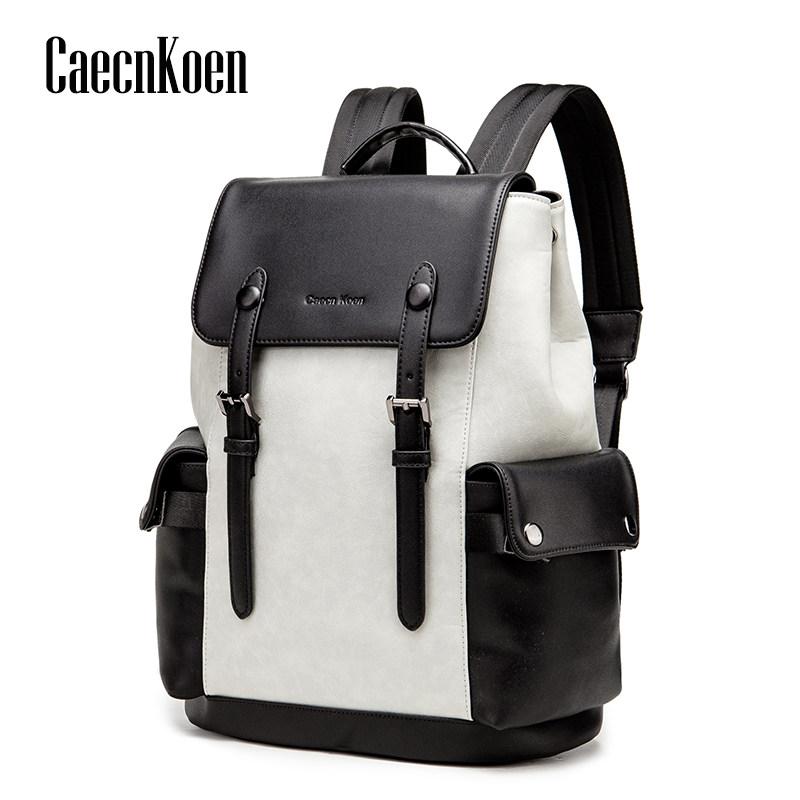 ck男士时尚潮流大容量电脑包男包 琉璃苣箱包双肩背包