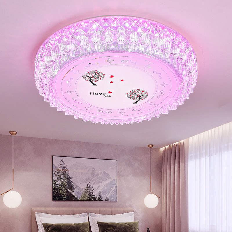 创意简约音乐LED卧室灯现代浪漫婚房智能蓝牙房间客厅吸顶灯饰具,淘宝优惠券,粉丝福利购,淘宝优惠卷