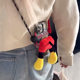 Cute Mickey butt doll can be worn cross-body with mobile phone lanyard mobile phone case accessories bracket hanging chain back clip mobile phone back clip