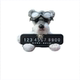 Cute Schnauzer dog temporary parking sign creative puppy moving car number plate moving license plate gift for boyfriend