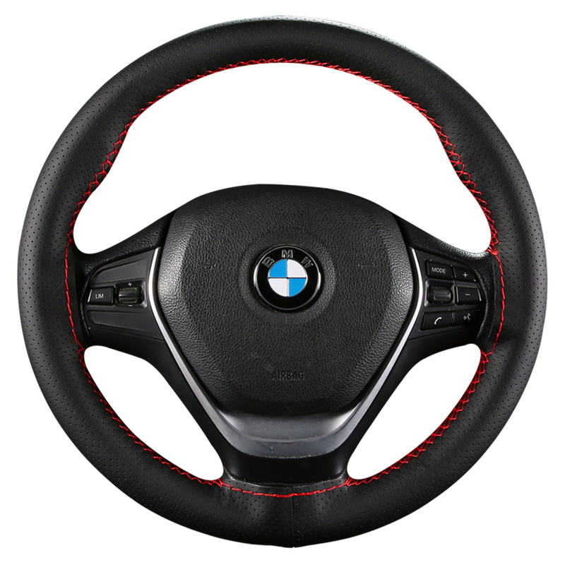 比亚迪元新能源EV535速锐S6S7F3宋MAX唐秦元真皮手缝专用方向盘套 - 图3
