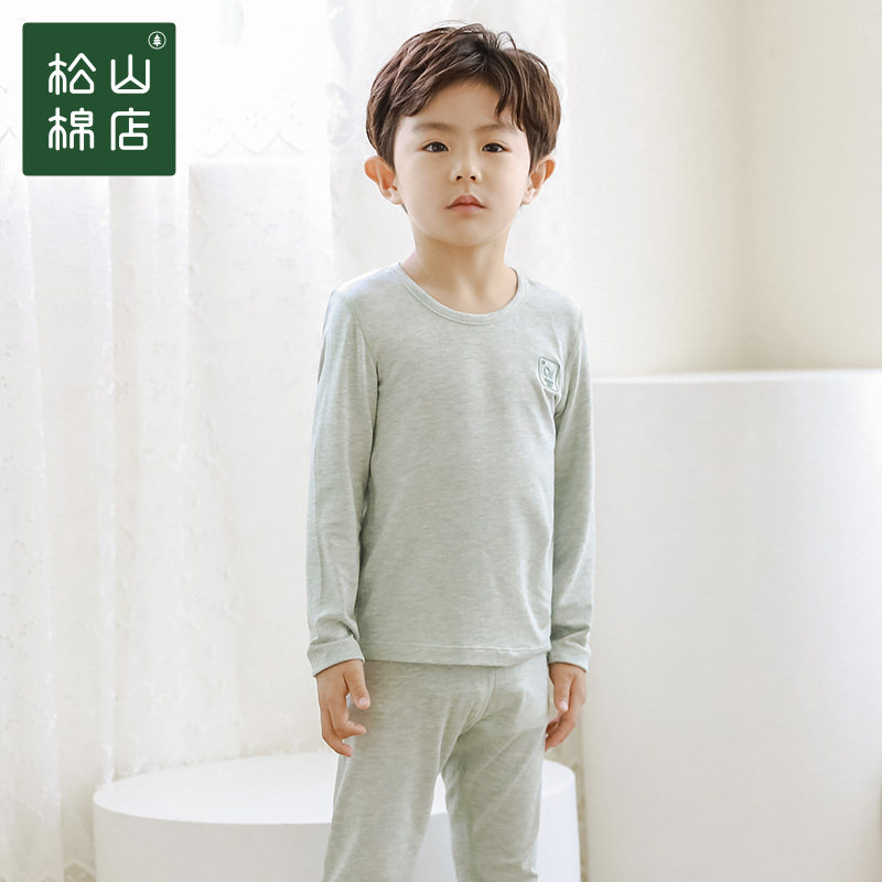 松山棉店儿童男女家居服套装睡衣 松山棉店睡衣/家居服套装