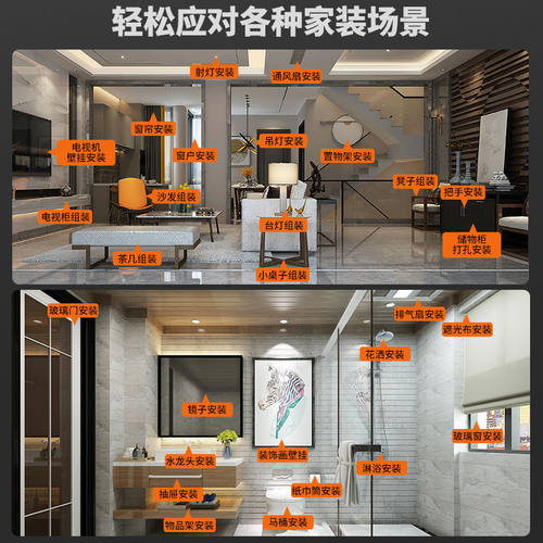 科麦斯家用手工具套装日常维修大全多功能五金工具箱组合全套车载 - 图0