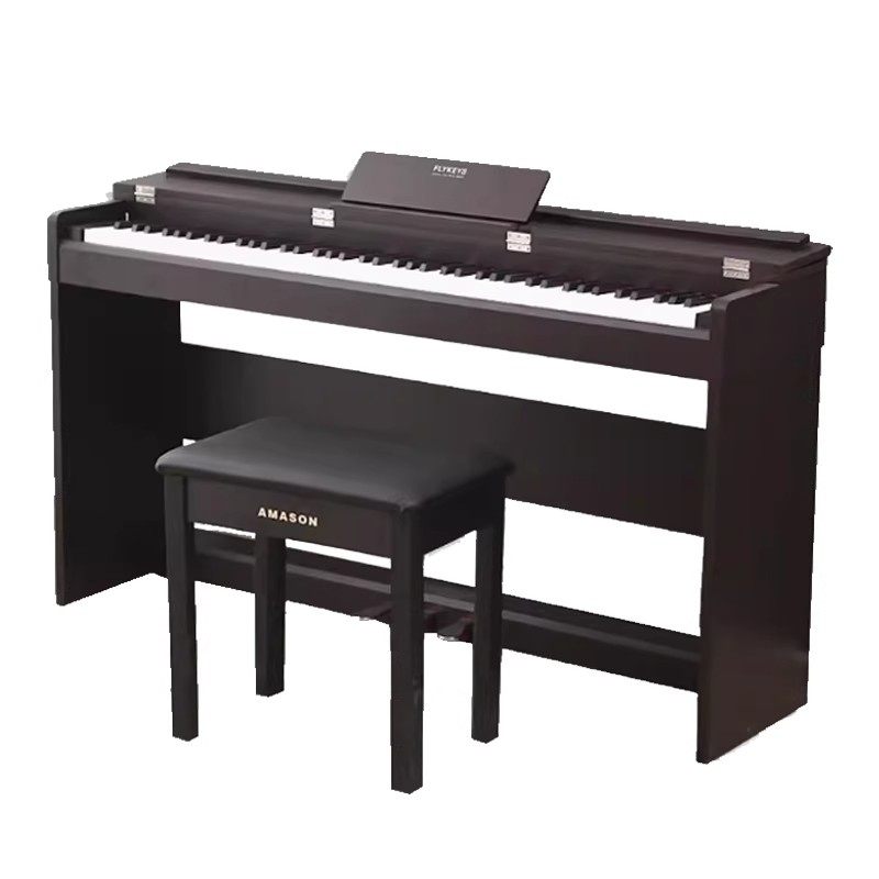 珠江书桌式电钢琴飞键艾茉森88键重锤智能电子数码钢琴考级LK6,淘宝优惠券,粉丝福利购,淘宝优惠卷