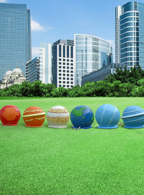 玻璃钢八大行星模型雕塑