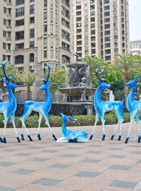 户外仿真庭院景观动物美陈装饰品