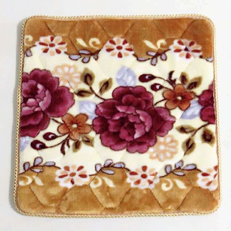 加厚毛绒坐垫冬季保暖屁股坐垫防滑椅子垫家用沙发餐桌椅凳子坐垫