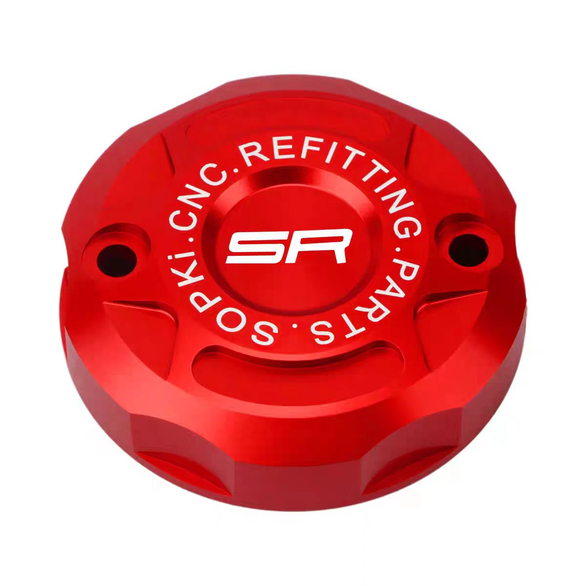 适用春风750SR-S 675SR 500SR VOOM改装件上泵盖前刹车油壶装饰盖 - 图3