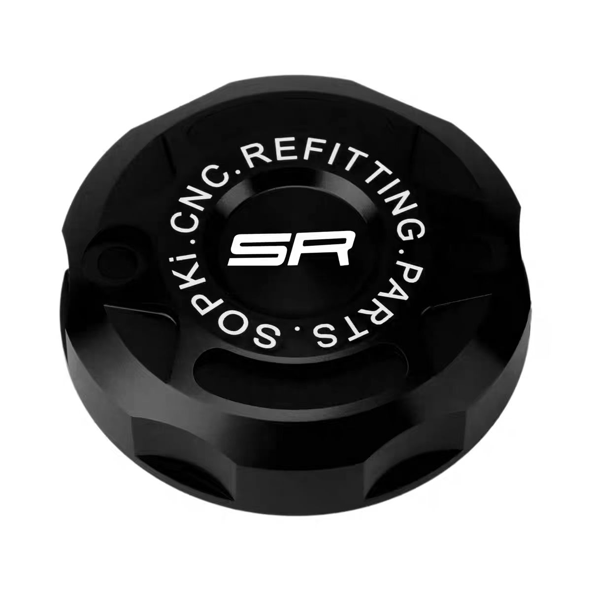 适用春风750SR-S 675SR 500SR VOOM改装件上泵盖前刹车油壶装饰盖 - 图1