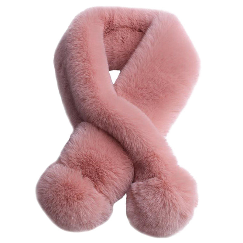 亲子款儿童围巾仿獭兔毛毛绒女童男童冬季围脖仿皮草可爱儿童脖套,淘宝优惠券,粉丝福利购,淘宝优惠卷