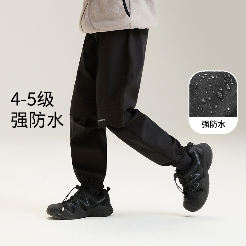 Z抗静电男童抓绒衣儿童卫衣摇粒绒女童保暖拉绒上衣2025春秋新品
