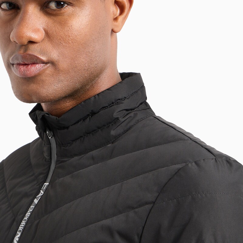 EMPORIO ARMANI/阿玛尼EA7/秋冬男90白鸭绒轻薄短羽绒服外套官方 - 图2