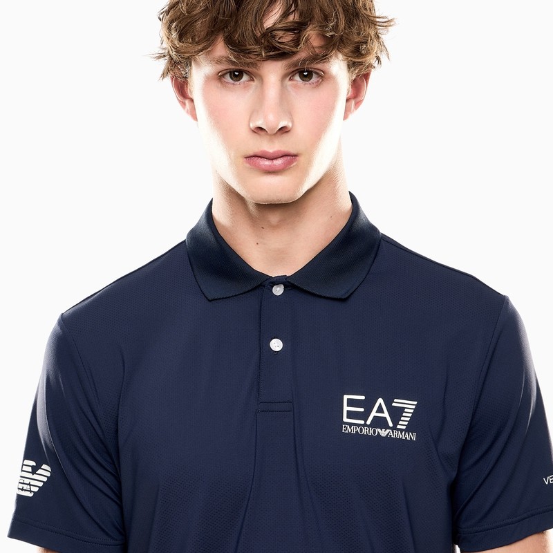 EMPORIO ARMANI/阿玛尼EA7/秋冬男士休闲运动翻领短袖网球Polo衫,淘宝优惠券,粉丝福利购,淘宝优惠卷
