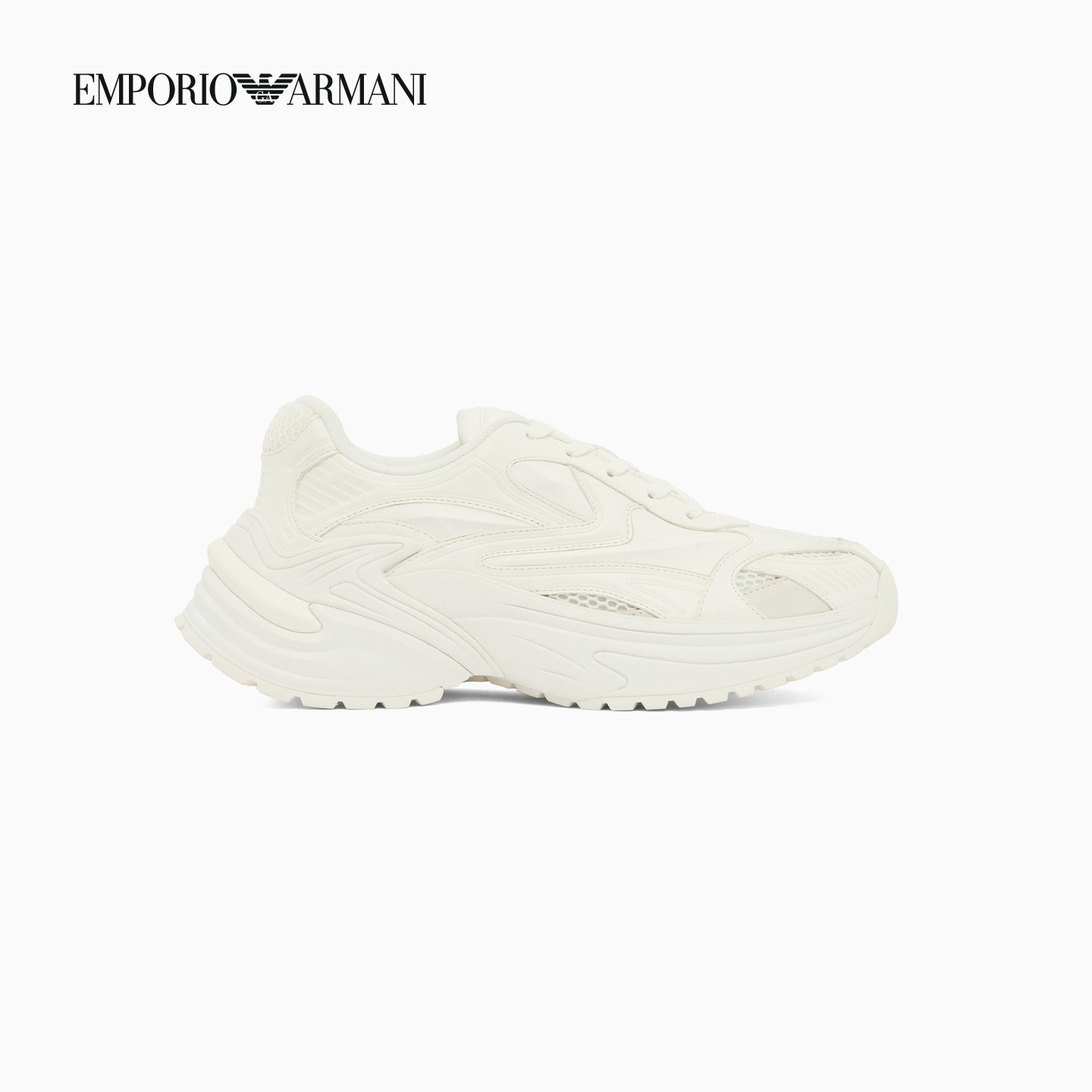 【新年礼物】EMPORIO ARMANI/阿玛尼春新款男网布厚底运动休闲鞋,淘宝优惠券,粉丝福利购,淘宝优惠卷