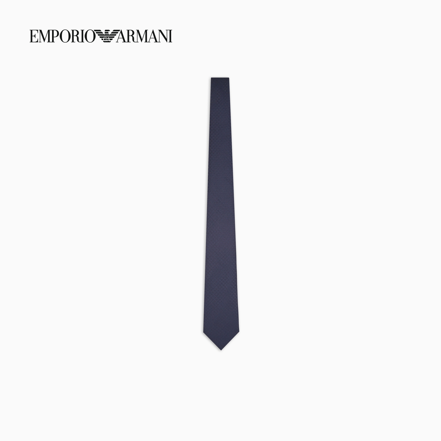【圣诞礼物】EMPORIO ARMANI/阿玛尼春夏男士桑蚕丝商务正装领带 - 图0