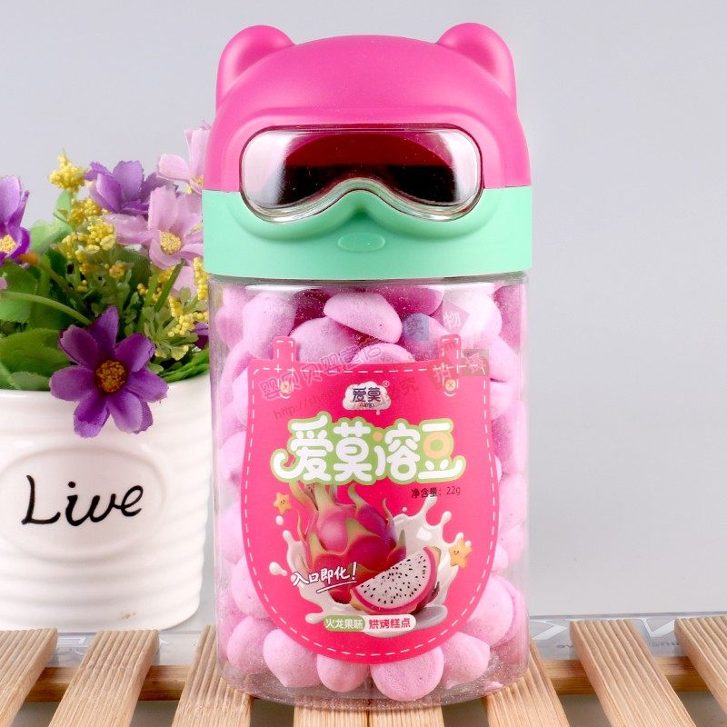 爱莫酸奶溶豆22克*3罐装儿童食品休闲零食入口易化草莓蓝莓味可选,淘宝优惠券,粉丝福利购,淘宝优惠卷