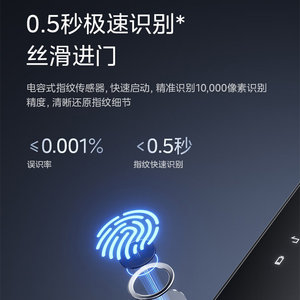 美的智能门锁家用防盗门入户门电子密码锁WiFi美居民宿远程指纹锁