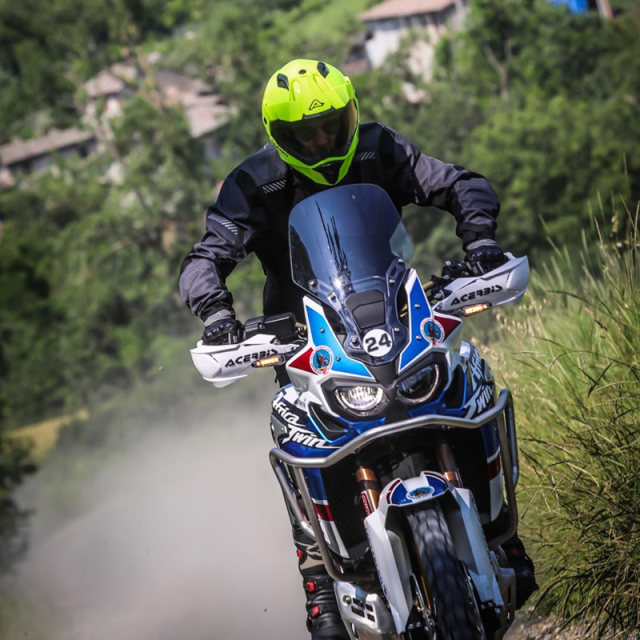 Italian acerbis motorcycle modified bow guard