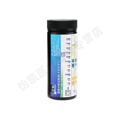 艾科尿常规11项检测尿隐血尿糖尿蛋白试纸酮体尿液分析条慢性肾炎 - 图3