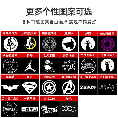 天使之翼适用于奥迪A6A4lQ5lQ3A3Q7A5A8A7车门迎宾灯改装投影翅膀 - 图3