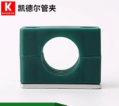 轻型管夹单孔内六角塑料管夹船用液压管夹油管管卡固定夹子6-30mm - 图0
