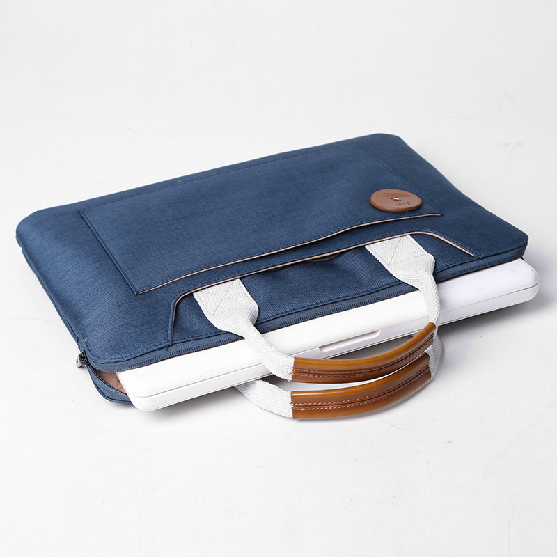 女新款帆布商务个性简约工作公文包 新番祖天喆女士包袋