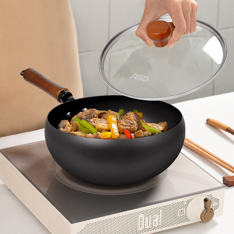 ASD爱仕达高纯铁古法不粘大肚锅 ASD爱仕达高纯铁古法不粘大肚锅