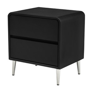 顾家家居现代简约意式轻奢储物柜百搭卧室家具黑白色复古DS7882G