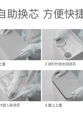 小米净水器滤芯pp棉前置后置活性炭RO反渗透400G1号2号3号4号600G